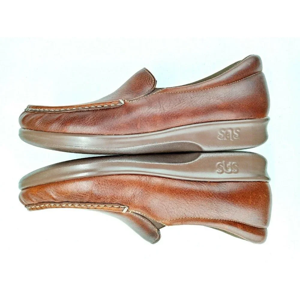 SAS Tripad Comfort Leather Slip On Shoes Women's 7